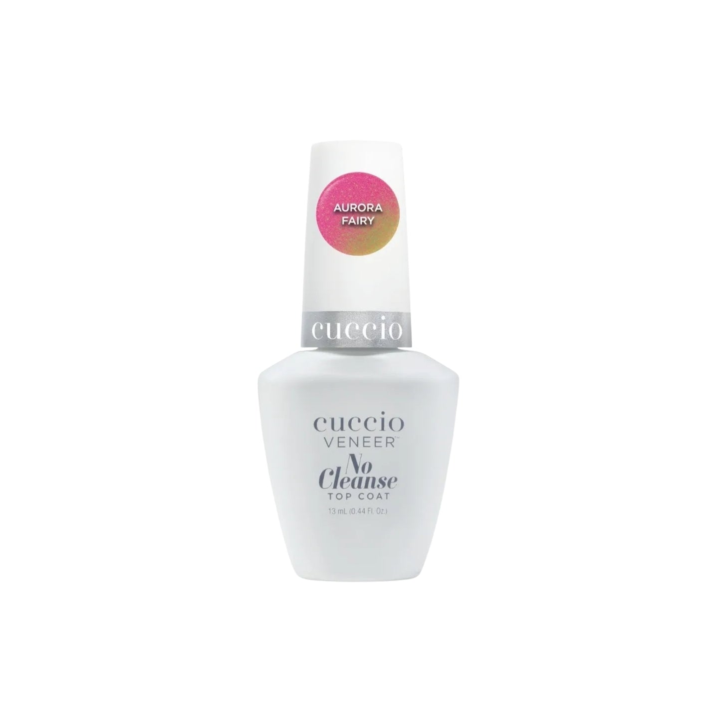 Finalizador Top Coat Cuccio No Cleanse Aurora Fairy Brilho Intenso 13 ml