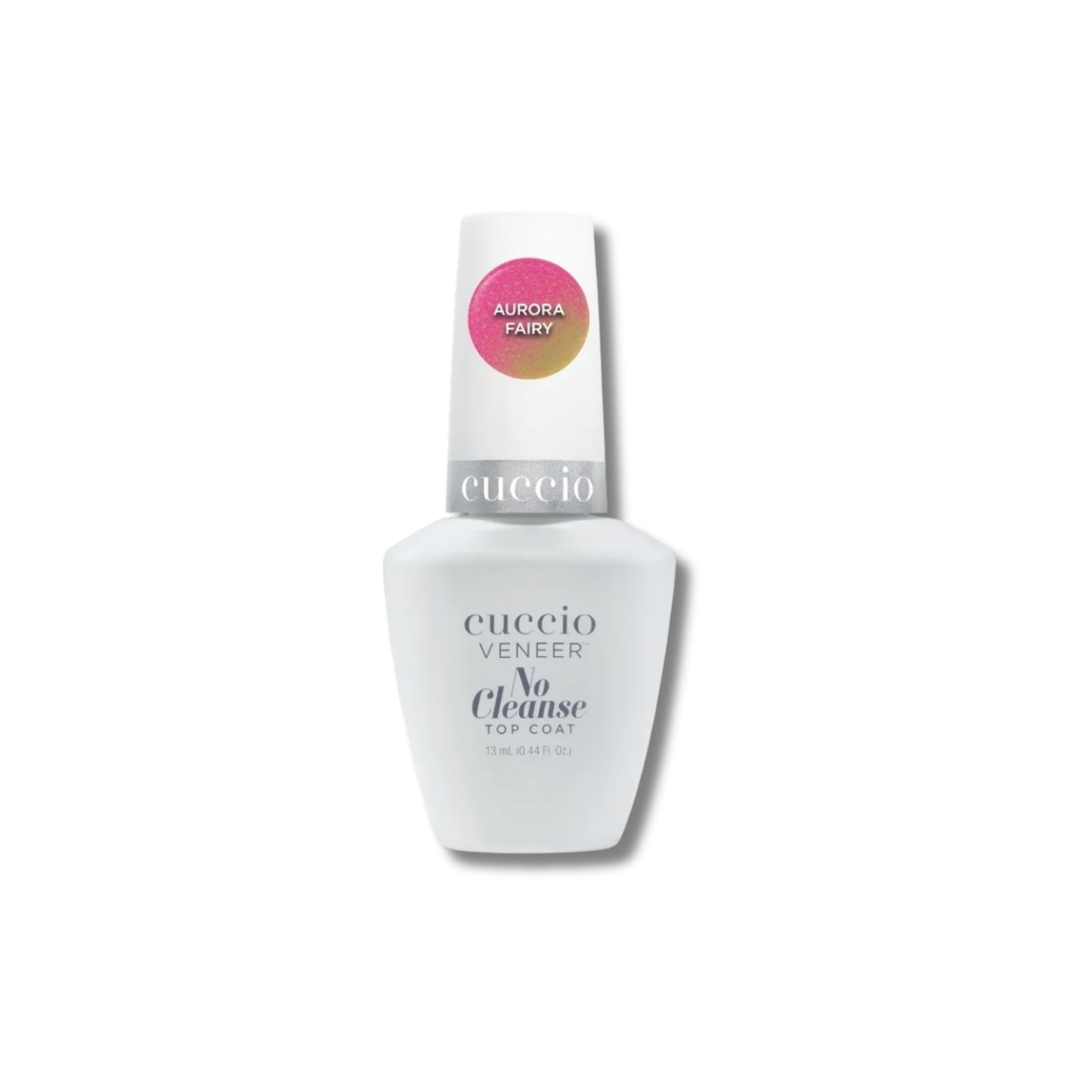Finalizador Top Coat Cuccio No Cleanse Aurora Fairy Brilho Intenso 13 ml