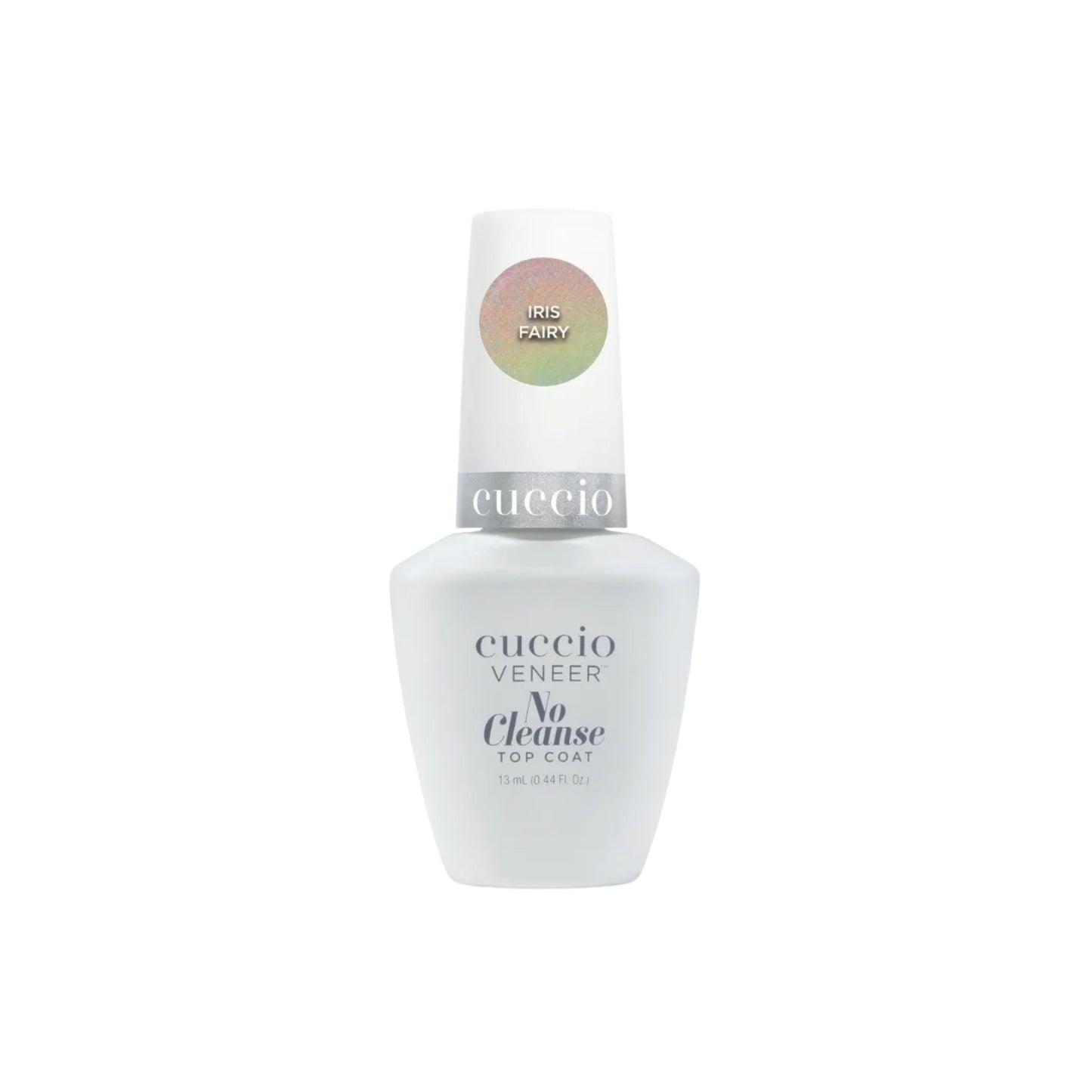 Finalizador Top Coat Cuccio No Cleanse Iris Fairy Brilho Intenso 13 ml