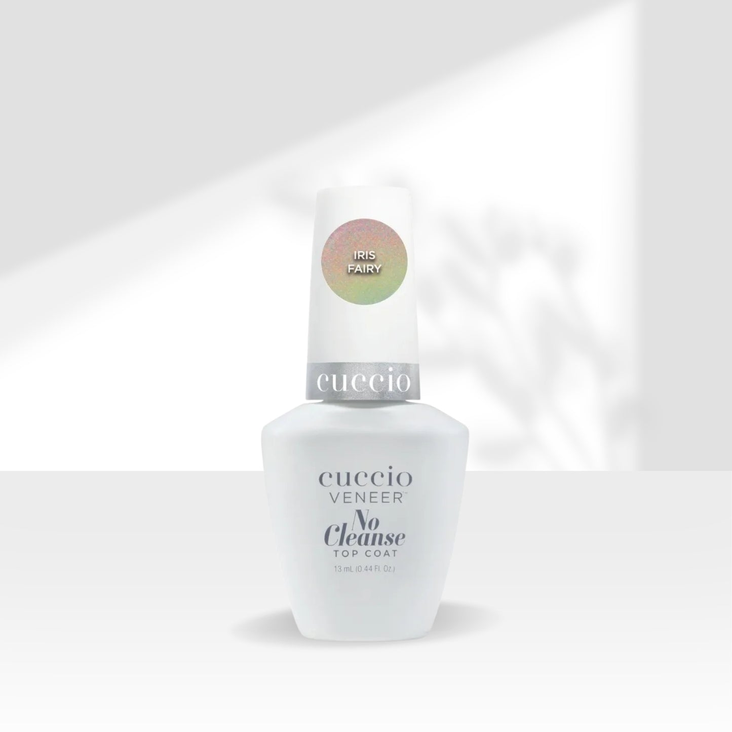 Finalizador Top Coat Cuccio No Cleanse Iris Fairy Brilho Intenso 13 ml