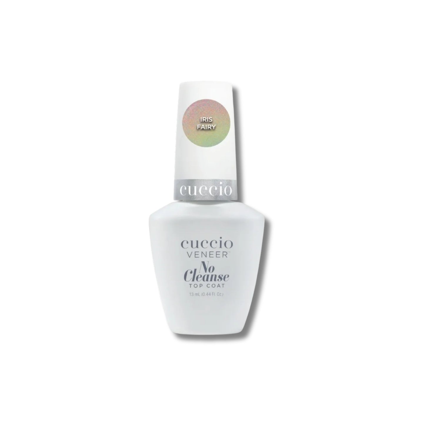 Finalizador Top Coat Cuccio No Cleanse Iris Fairy Brilho Intenso 13 ml