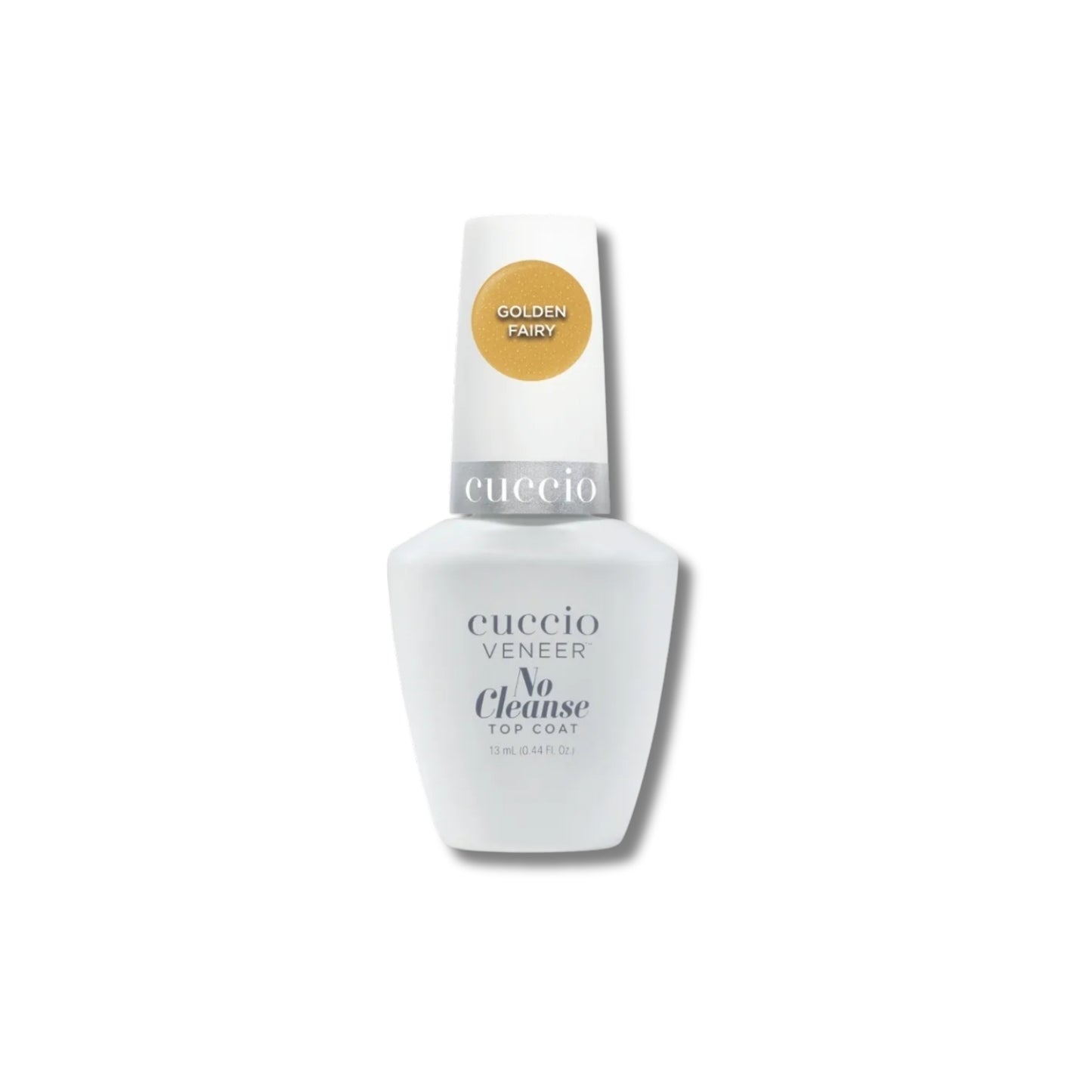 Finalizador Top Coat Cuccio No Cleanse Golden Fairy Brilho Intenso 13 ml