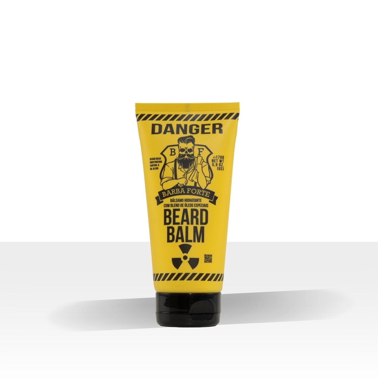 Barba Forte Danger Beard Balm Hidratação e Modelagem 170 g