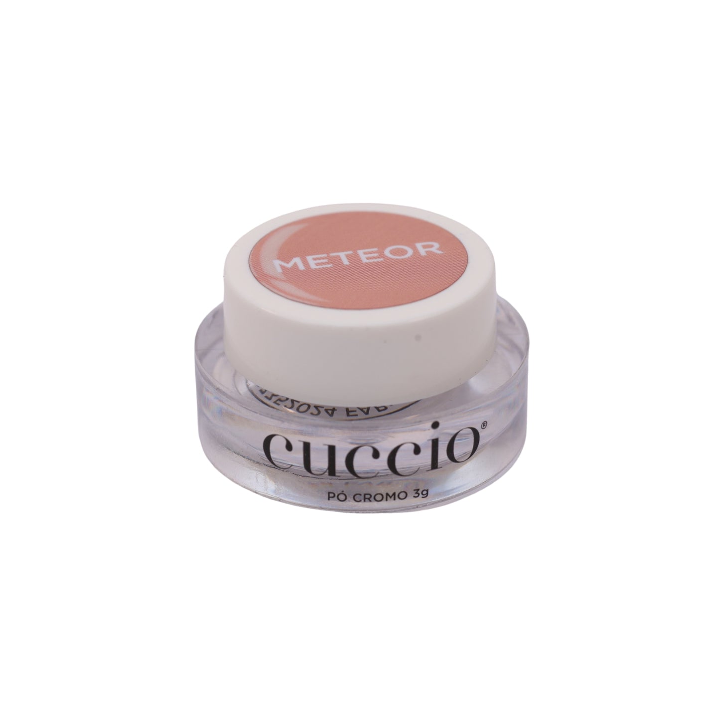 Pó Cromo Cuccio Meteor Efeito Espelhado Brilho Intenso 0,3 g