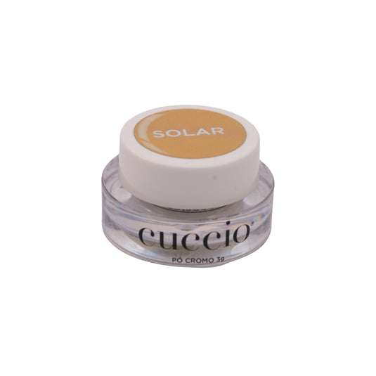 Pó Cromo Cuccio Solar Efeito Espelhado Brilho Intenso 0,3 g