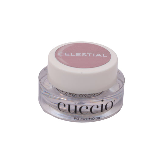 Pó Cromo Cuccio Celestial Efeito Espelhado Brilho Intenso 0,3 g