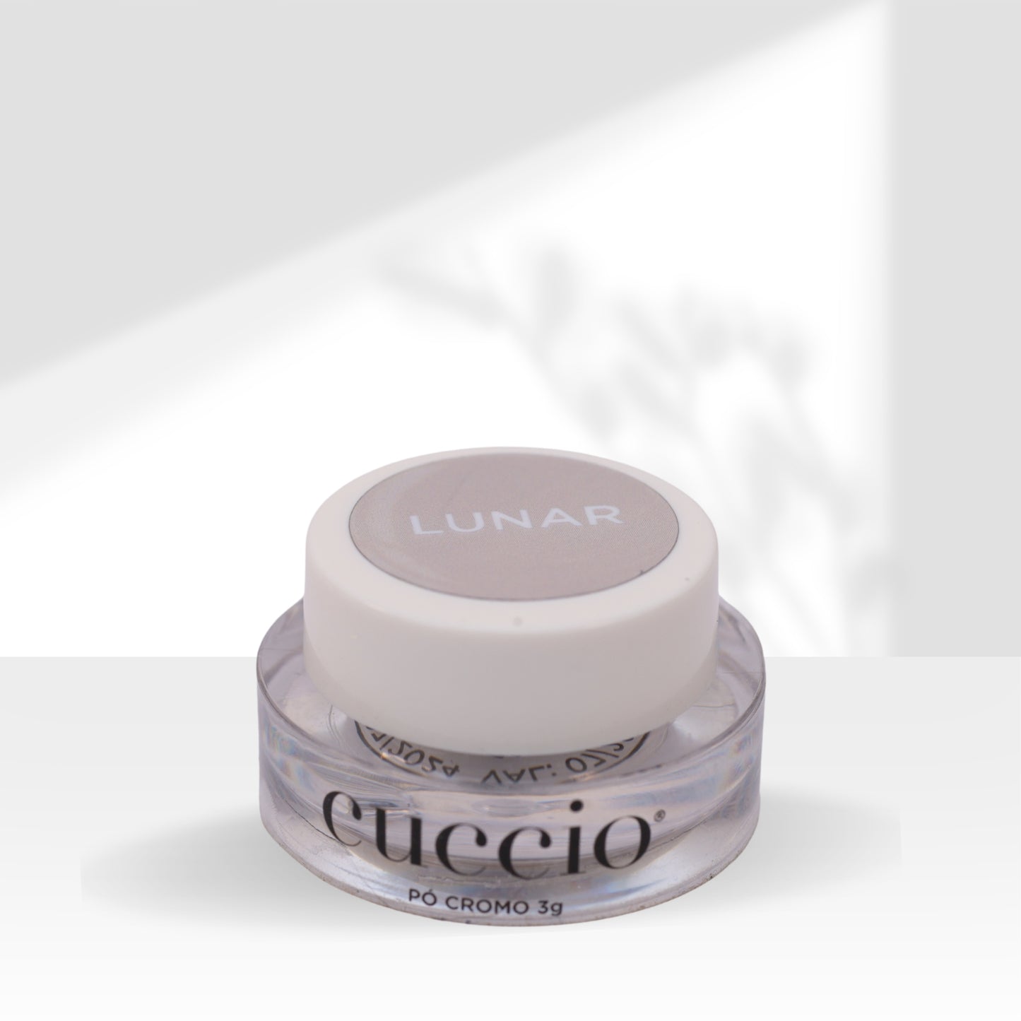 Pó Cromo Cuccio Lunar Efeito Espelhado Brilho Intenso 0,3 g
