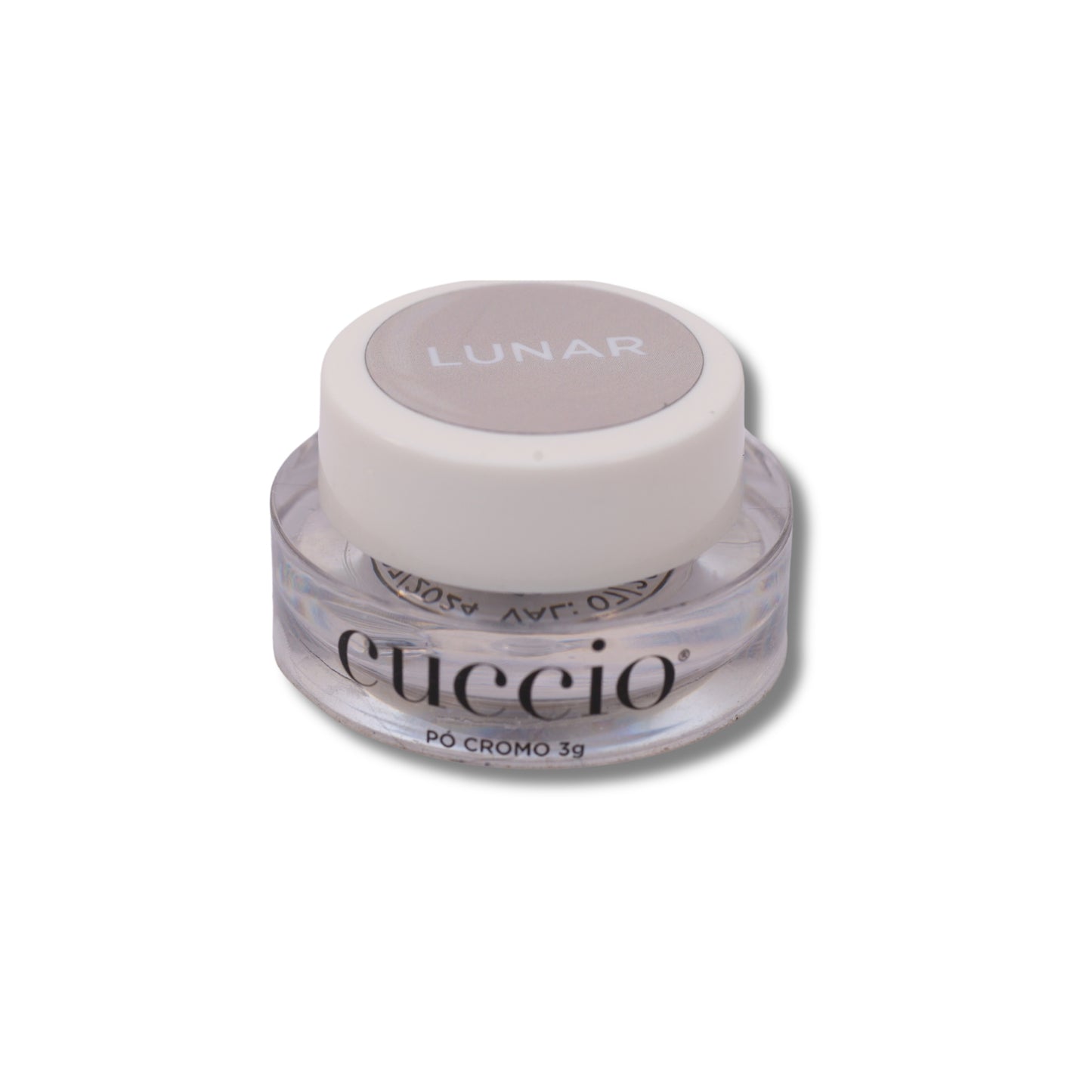 Pó Cromo Cuccio Lunar Efeito Espelhado Brilho Intenso 0,3 g