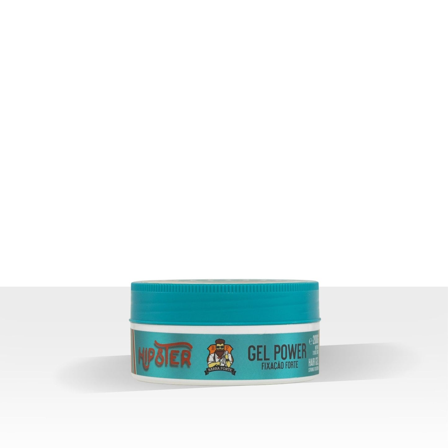 Barba Forte Hipster Gel Power Fixação e Brilho 200 g