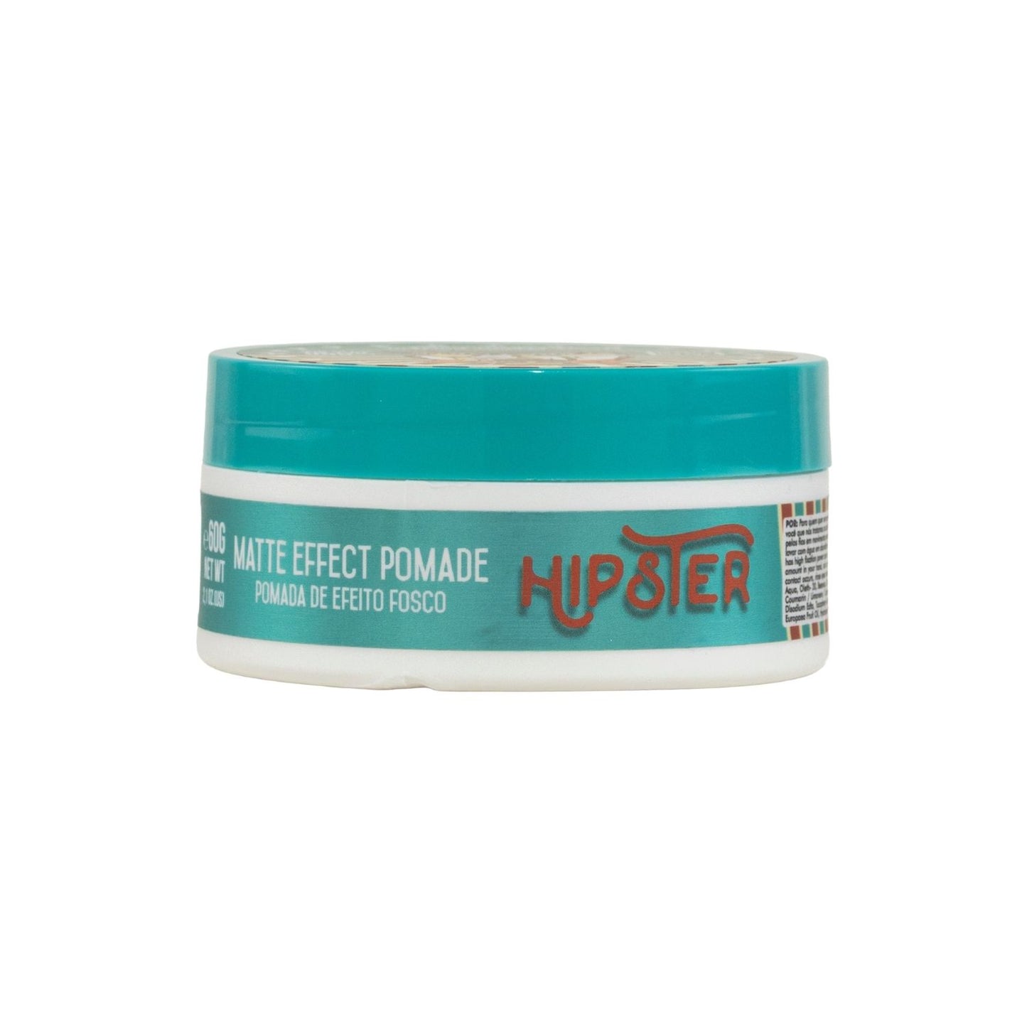 Barba Forte Hipster Matte Effect Pomade Fixação 60 g