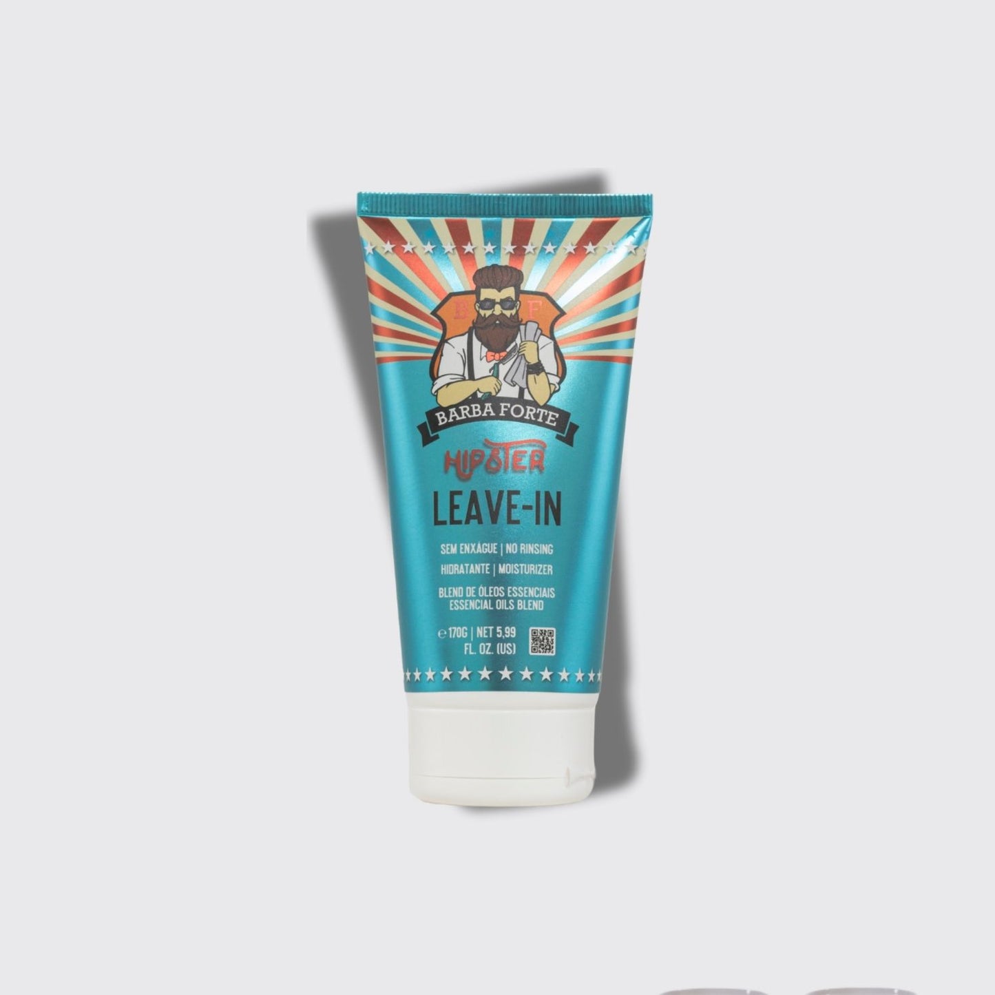 Barba Forte Hipster Leave-in Hidratação e Definição 170 g