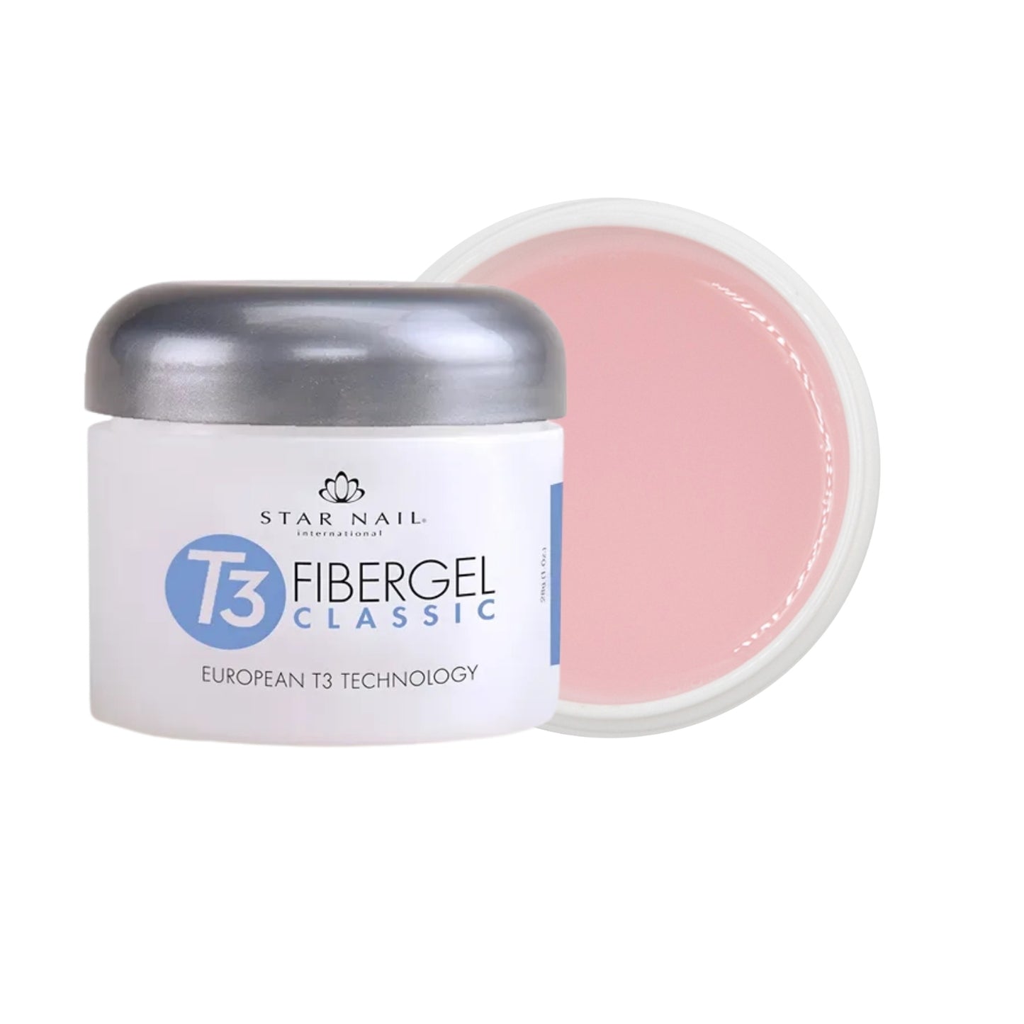 Gel Fibra Cuccio T3 Fibergel Pink UV Estruturação e Resistência 28 g