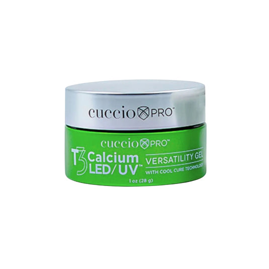 Gel Construtor Cuccio T3 Calcium LED UV Fortalecimento e Estruturação 28 g