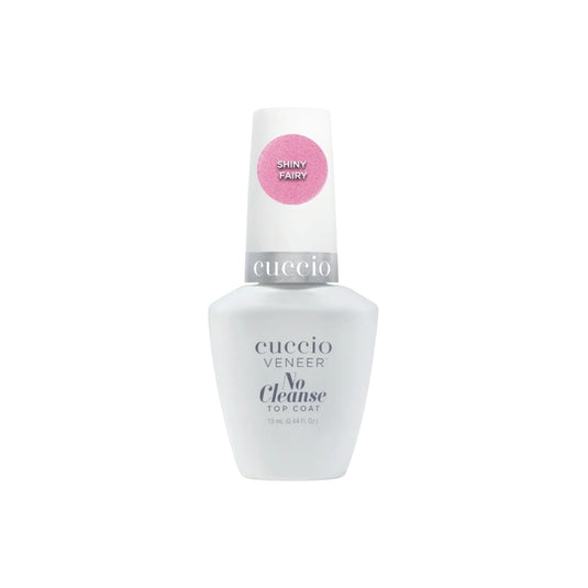 Finalizador Top Coat Cuccio No Cleanse Shiny Fairy Brilho Intenso 13 ml