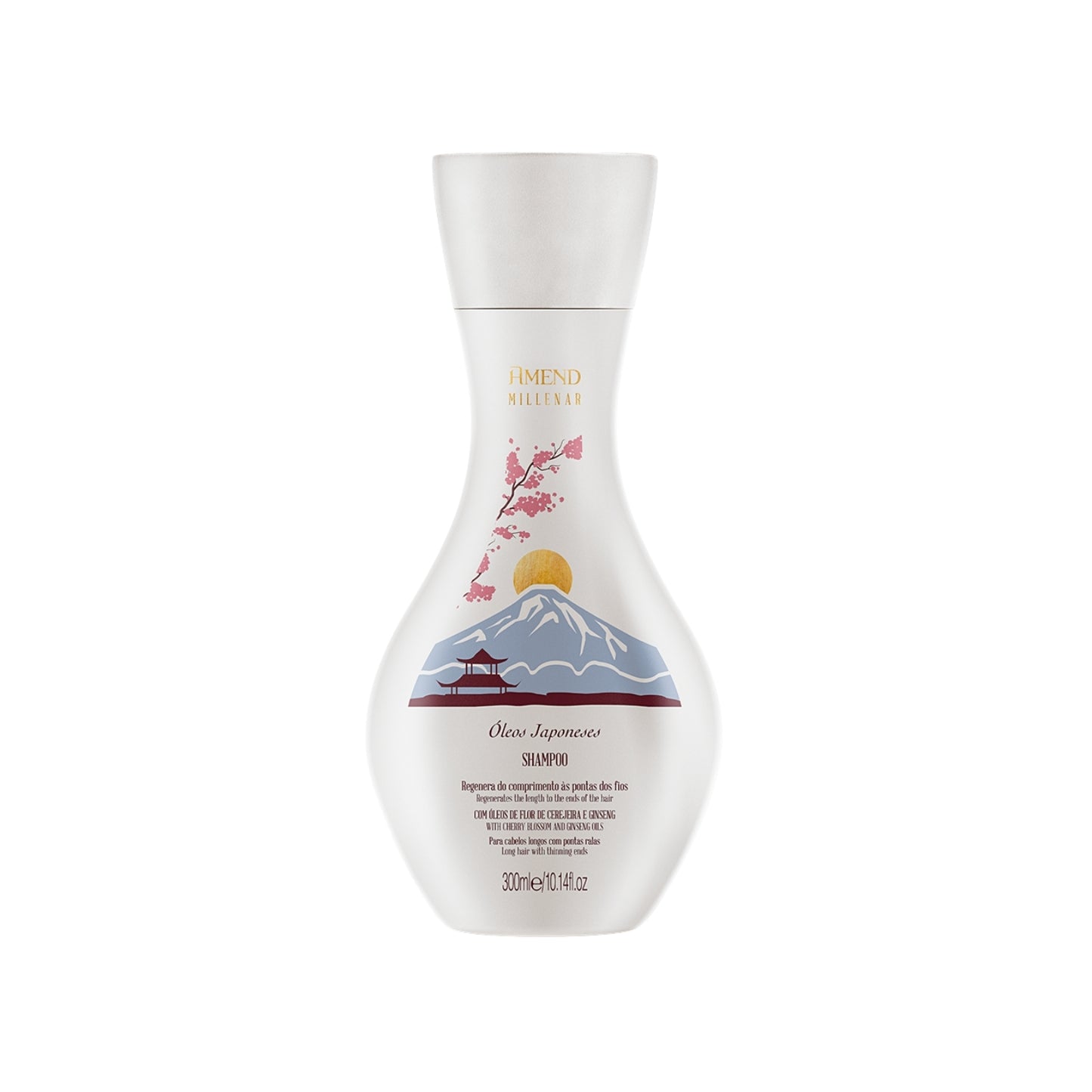 Shampoo Amend Millenar Óleos Japoneses Nutrição e Brilho 300 ml