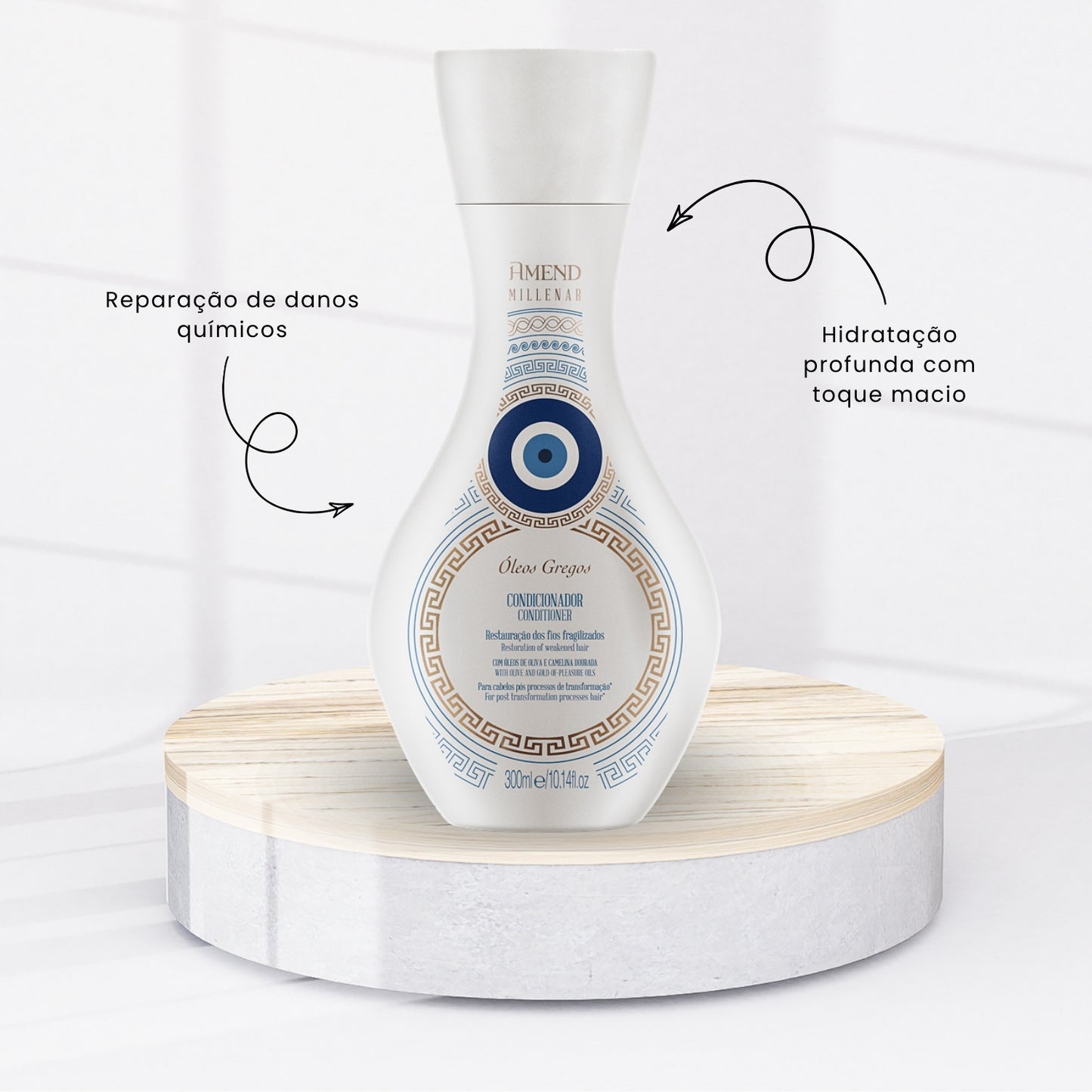 Condicionador Amend Millenar Óleos Gregos Nutrição e Maciez 300 ml