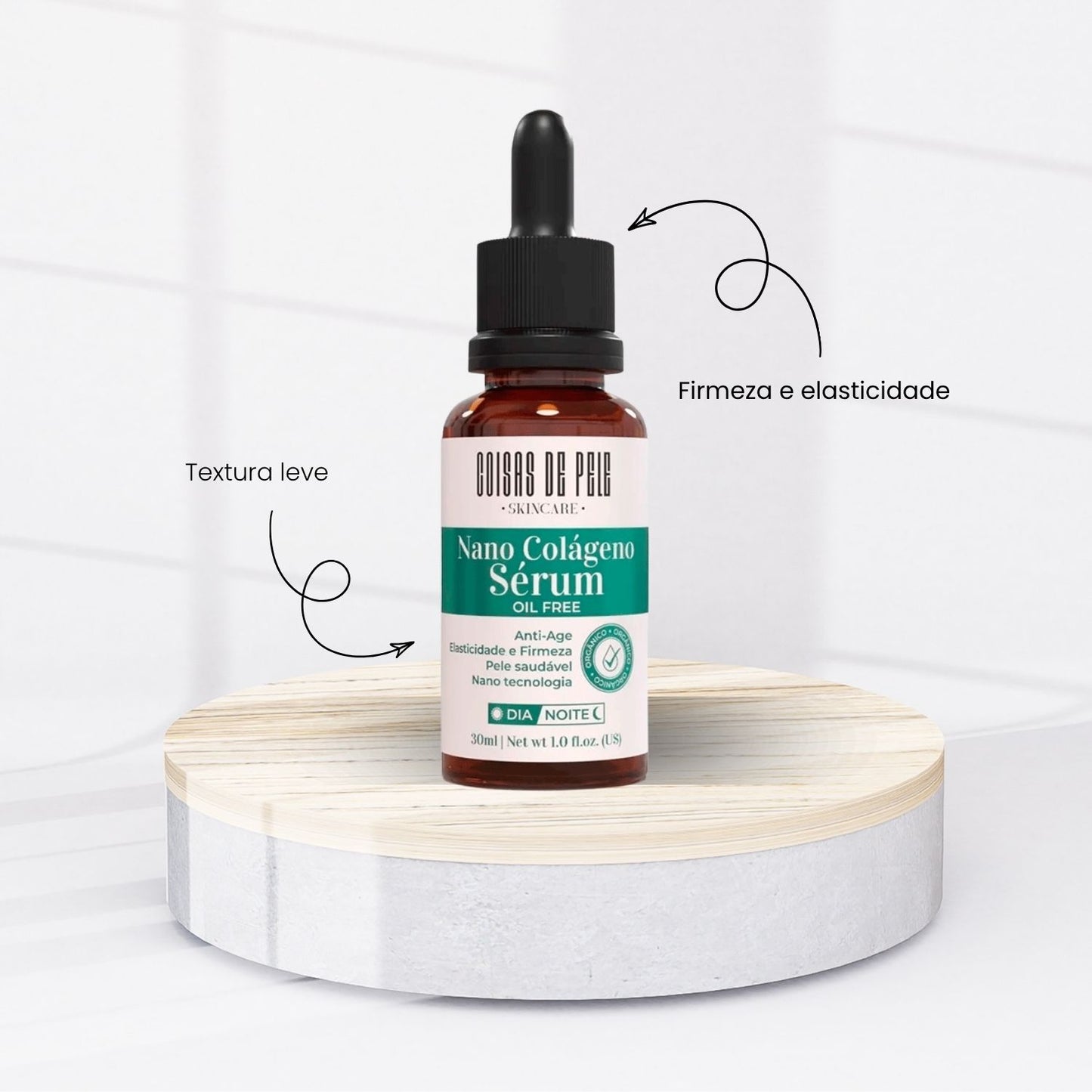 Coisas de Pele Nano Colágeno Sérum Firmeza e 30 ml