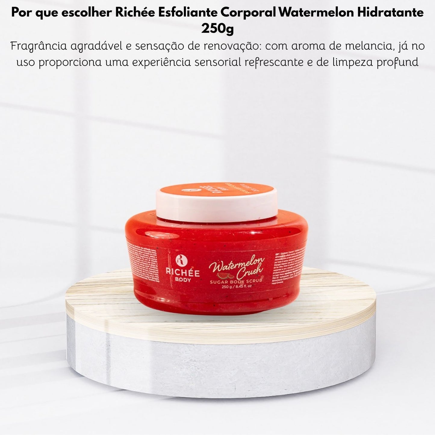 Esfoliante Corporal Richée Watermelon Hidratante 250 g