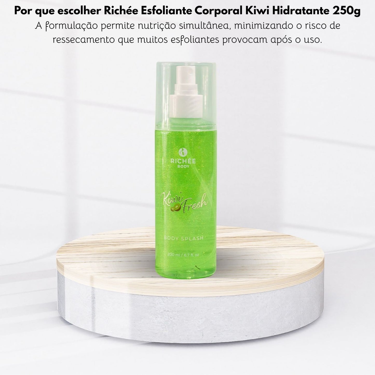 Body Splash Richée Kiwi Desodorante Corporal 200 ml