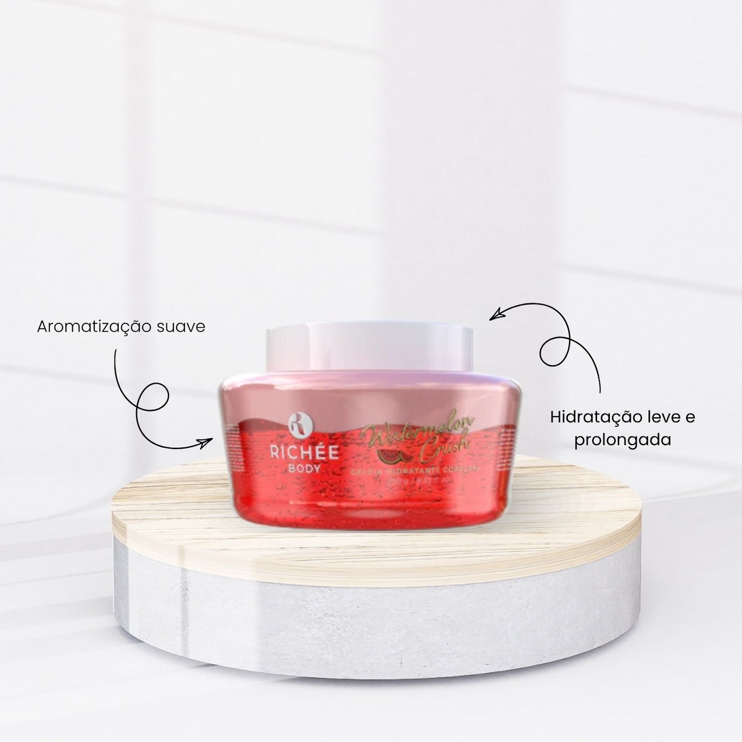 Richée Body Geleia Hidratante Corporal Watermelon 250 g