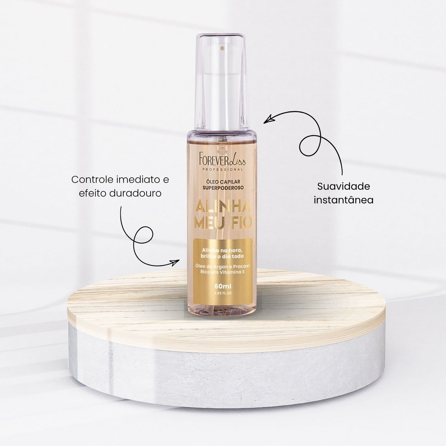 Oleo Capilar Forever Liss Alinha Meu Fio 60 ml