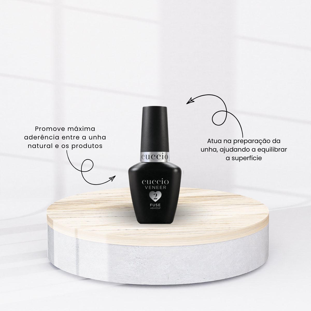 Kit Cuccio Preparadores Unhas Gel 3 Produtos 13 ml
