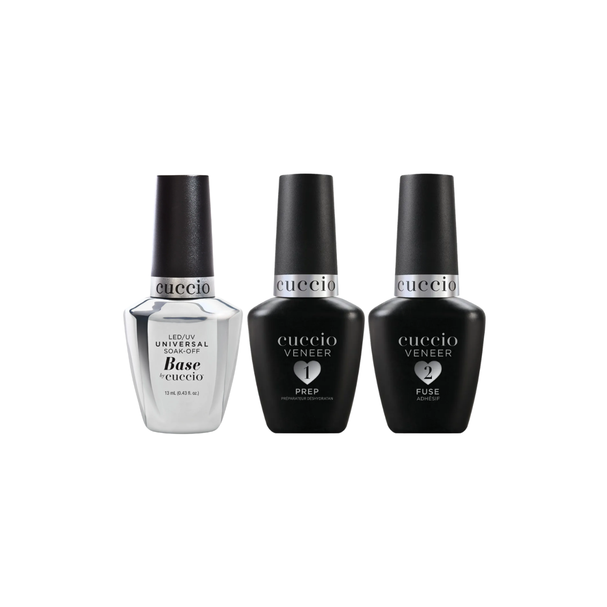 Kit Cuccio Passo 1 Passo 2 Base Universal Preparadores 13ml
