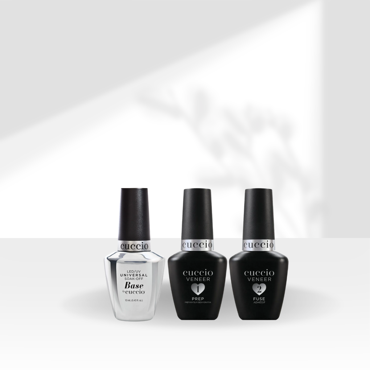 Kit Cuccio Passo 1 Passo 2 Base Universal Preparadores 13ml