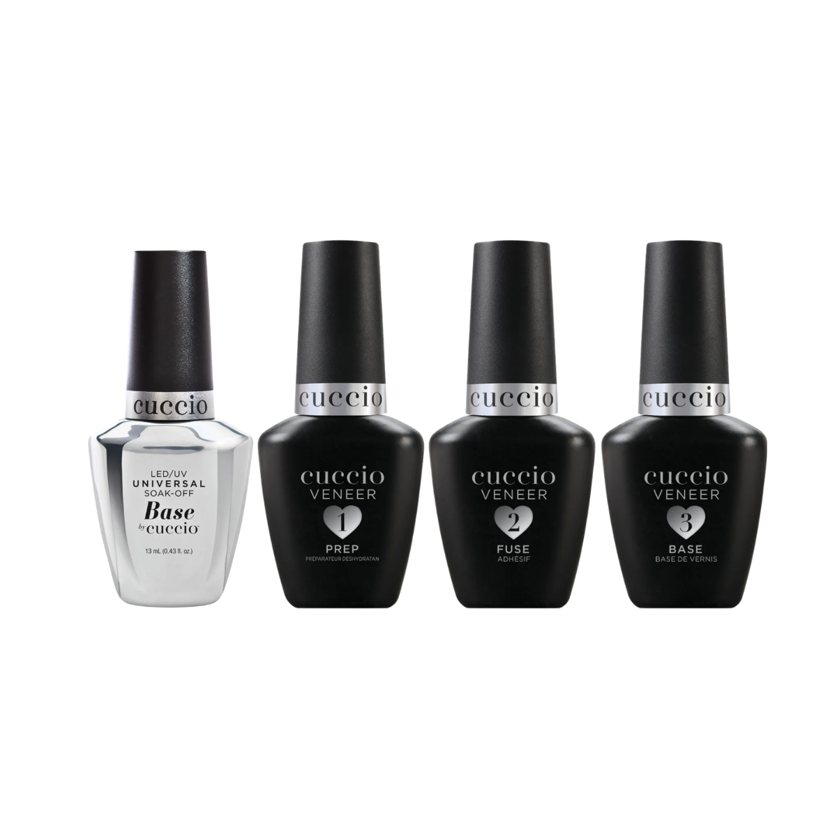 Kit Cuccio Blindagem Unhas Gel Base Universal 13ml