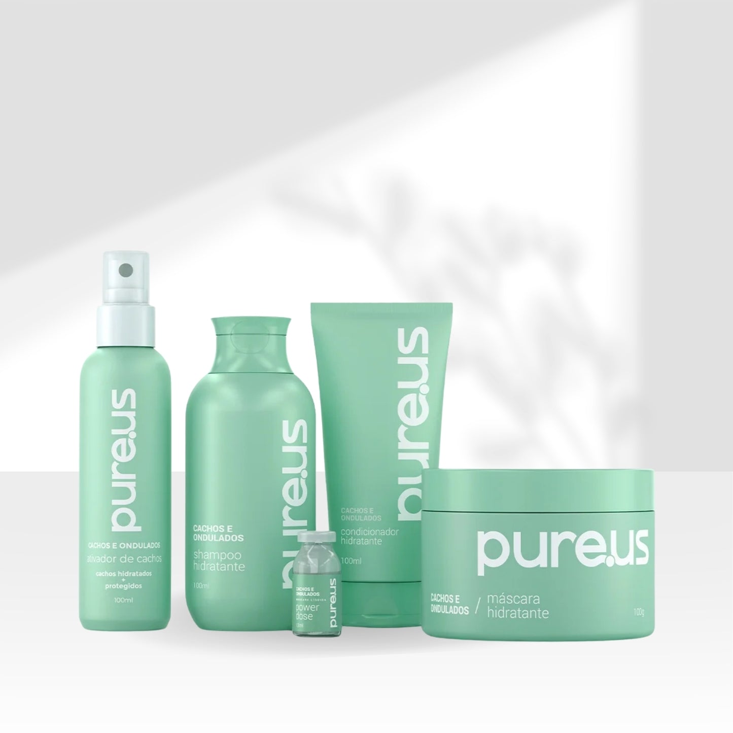 Kit Completo Madamelis Pure Us Cachos e Ondulados