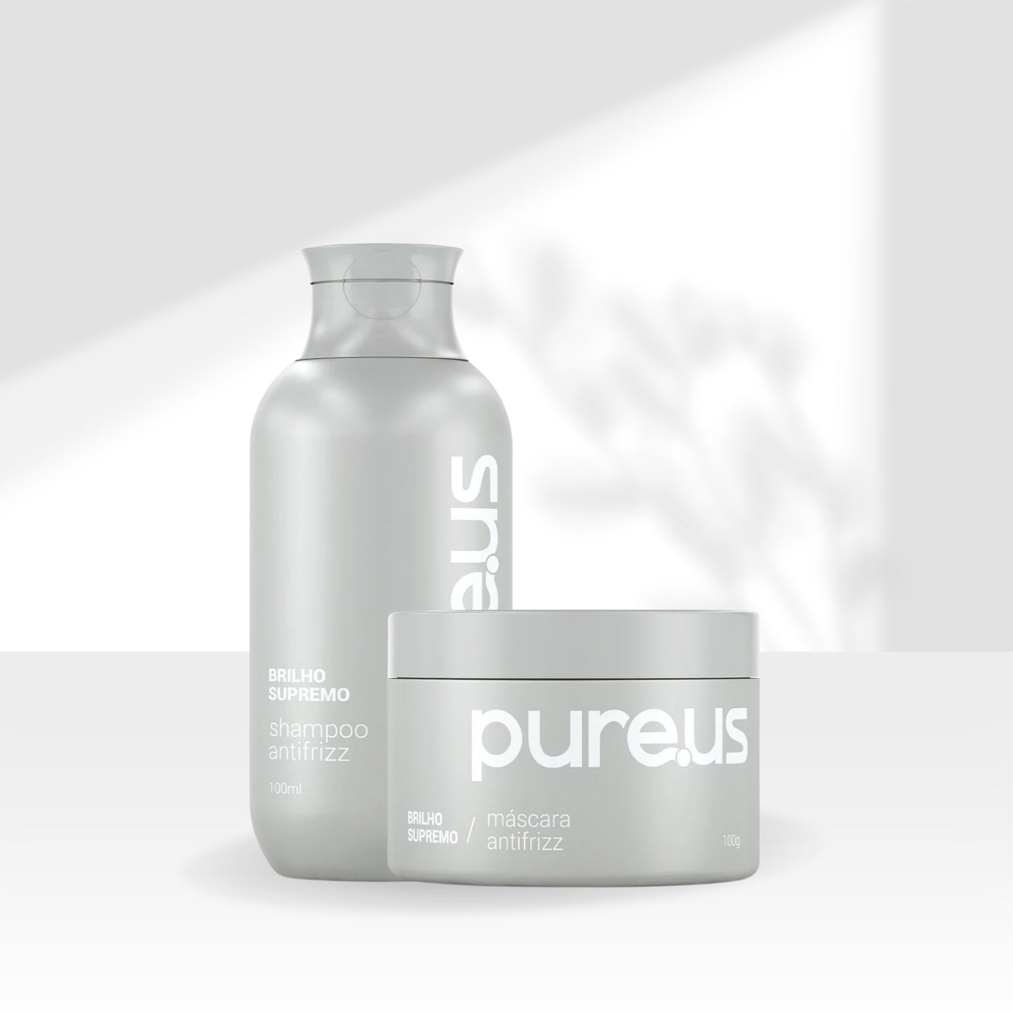 Kit Madamelis Pure Us Shampoo Mascara Antifrizz 100 ml