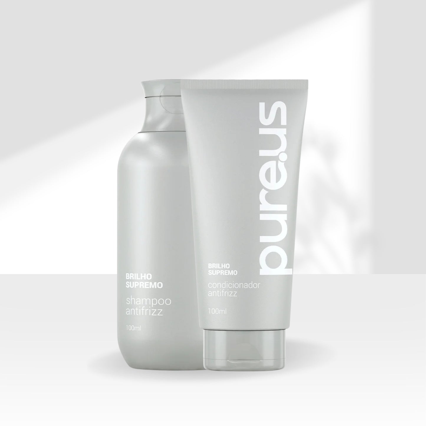 Kit Madamelis Pure Us Shampoo Condicionador Antifrizz 100 ml