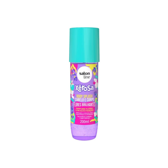 Body Splash Salon LIne Xêrosa Flores Brilhantes 200 ml