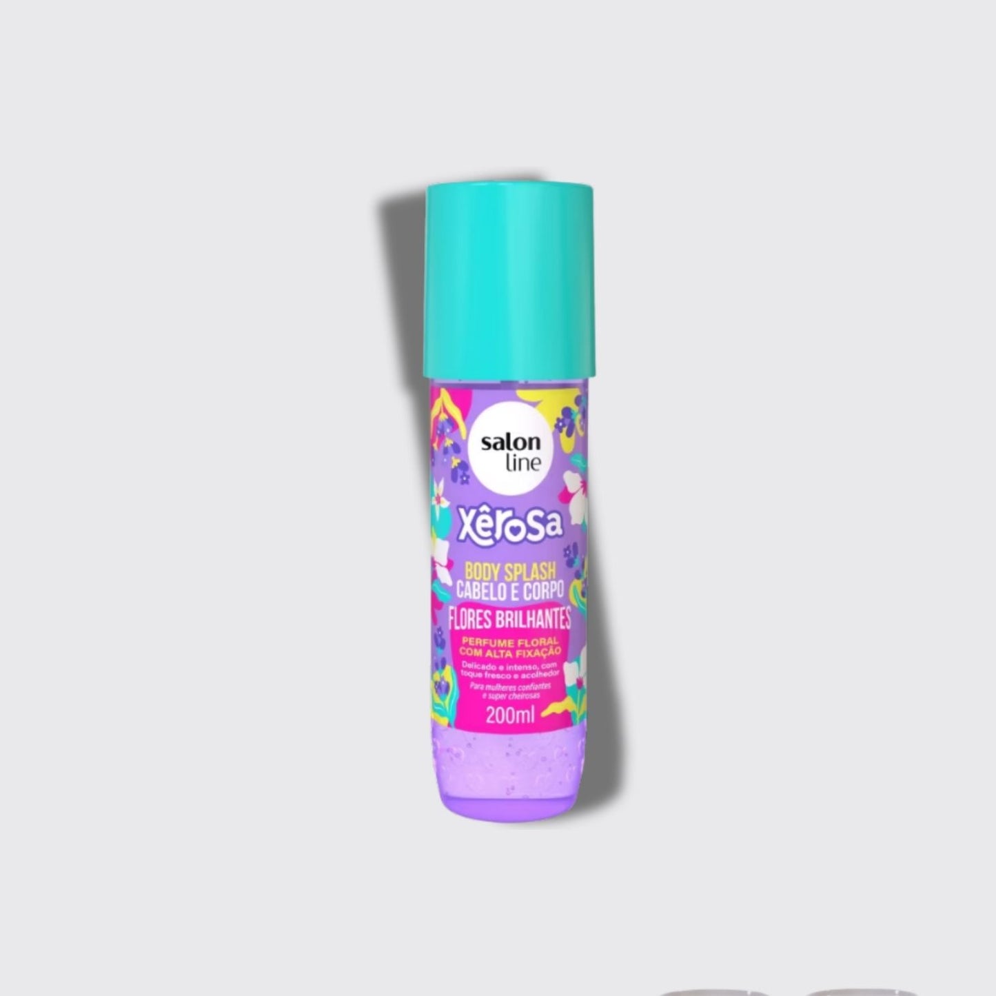 Body Splash Salon LIne Xêrosa Flores Brilhantes 200 ml
