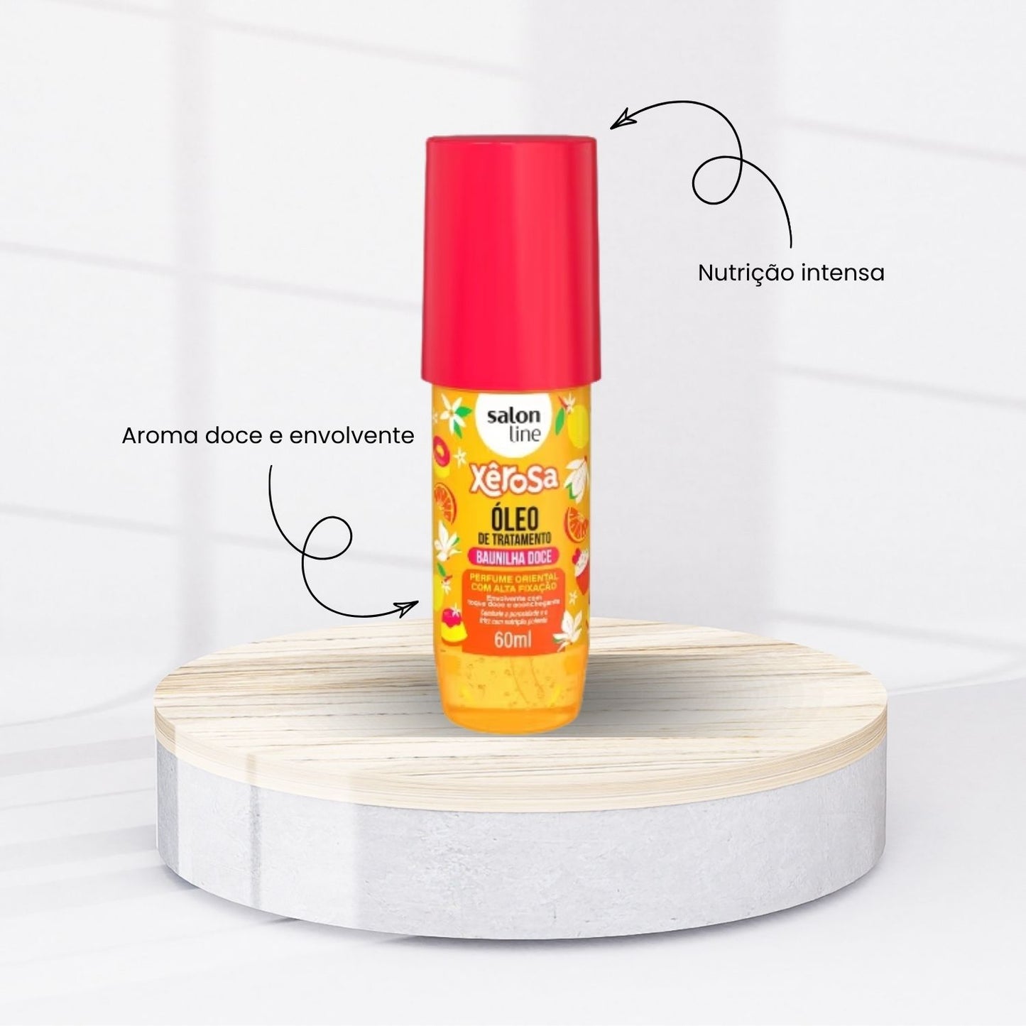 Óleo Capilar Salon LIne Xêrosa Baunilha Doce 60 ml