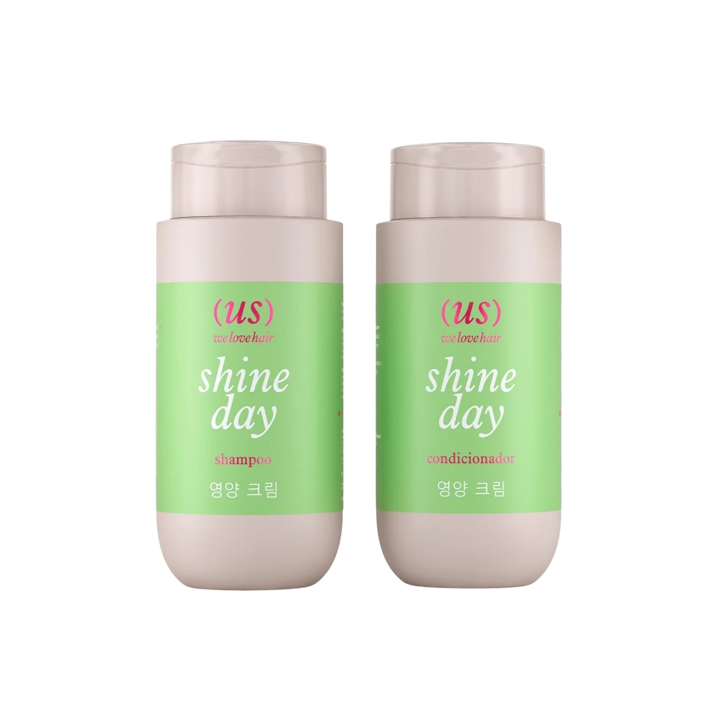 Kit Madamelis We Love Hair Shine Day Shampoo e Condicionador