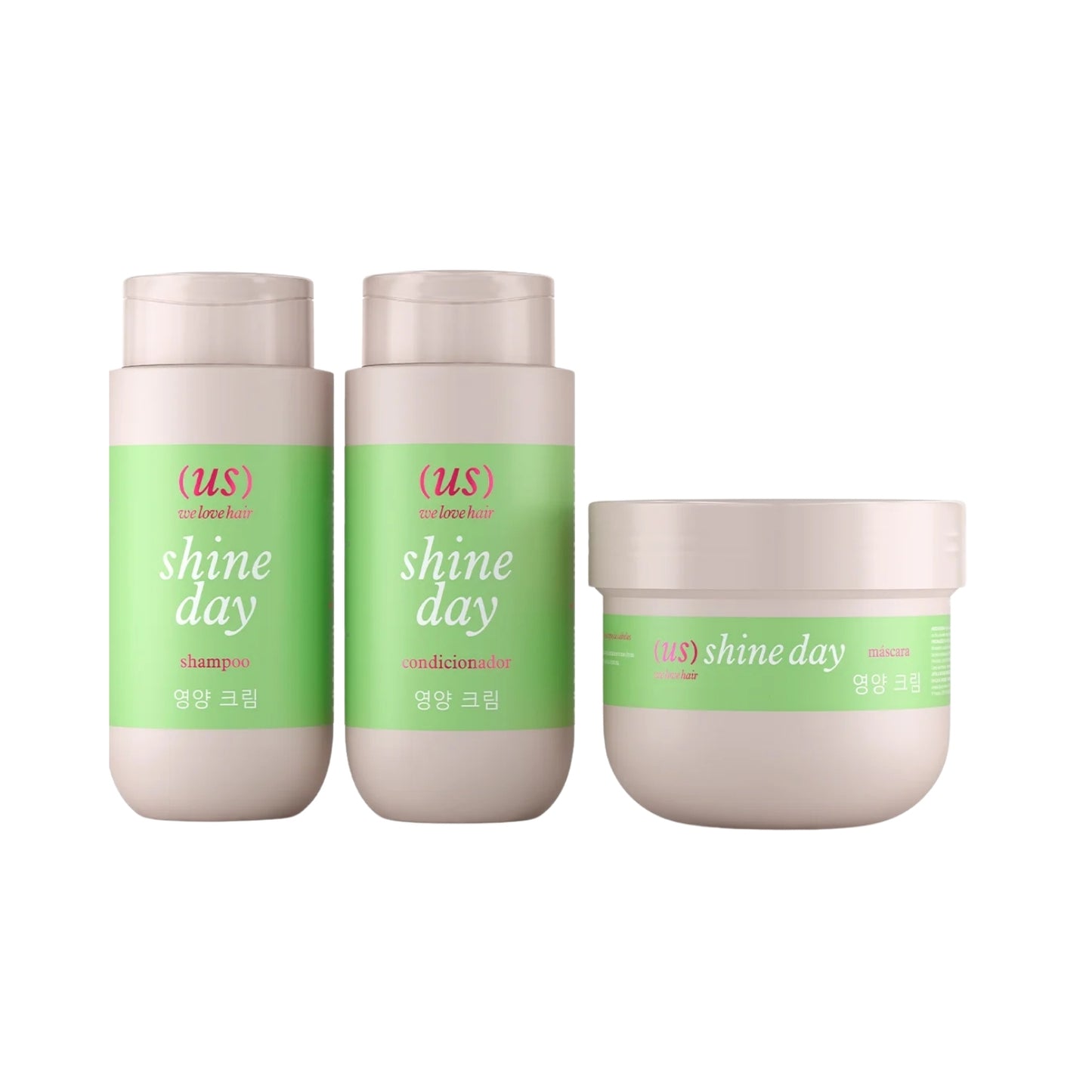 Kit Completo Madamelis We Love Hair Shine Day Brilho