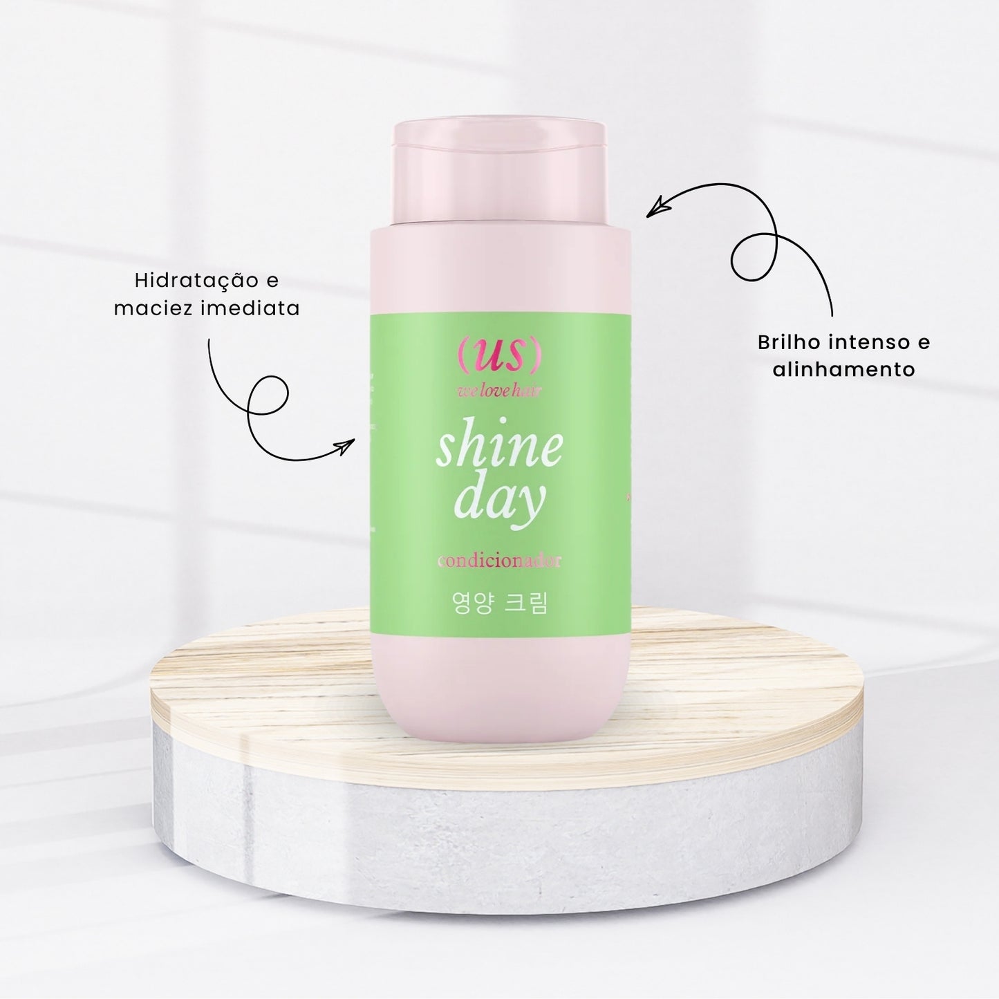 Kit Completo Madamelis We Love Hair Shine Day Brilho