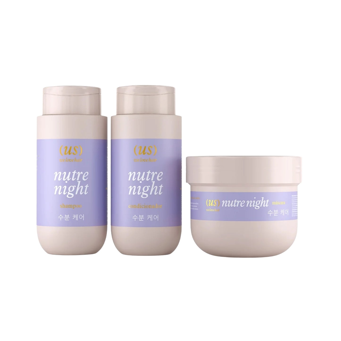 Kit Completo Madamelis We Love Hair Nutre Night Nutrição