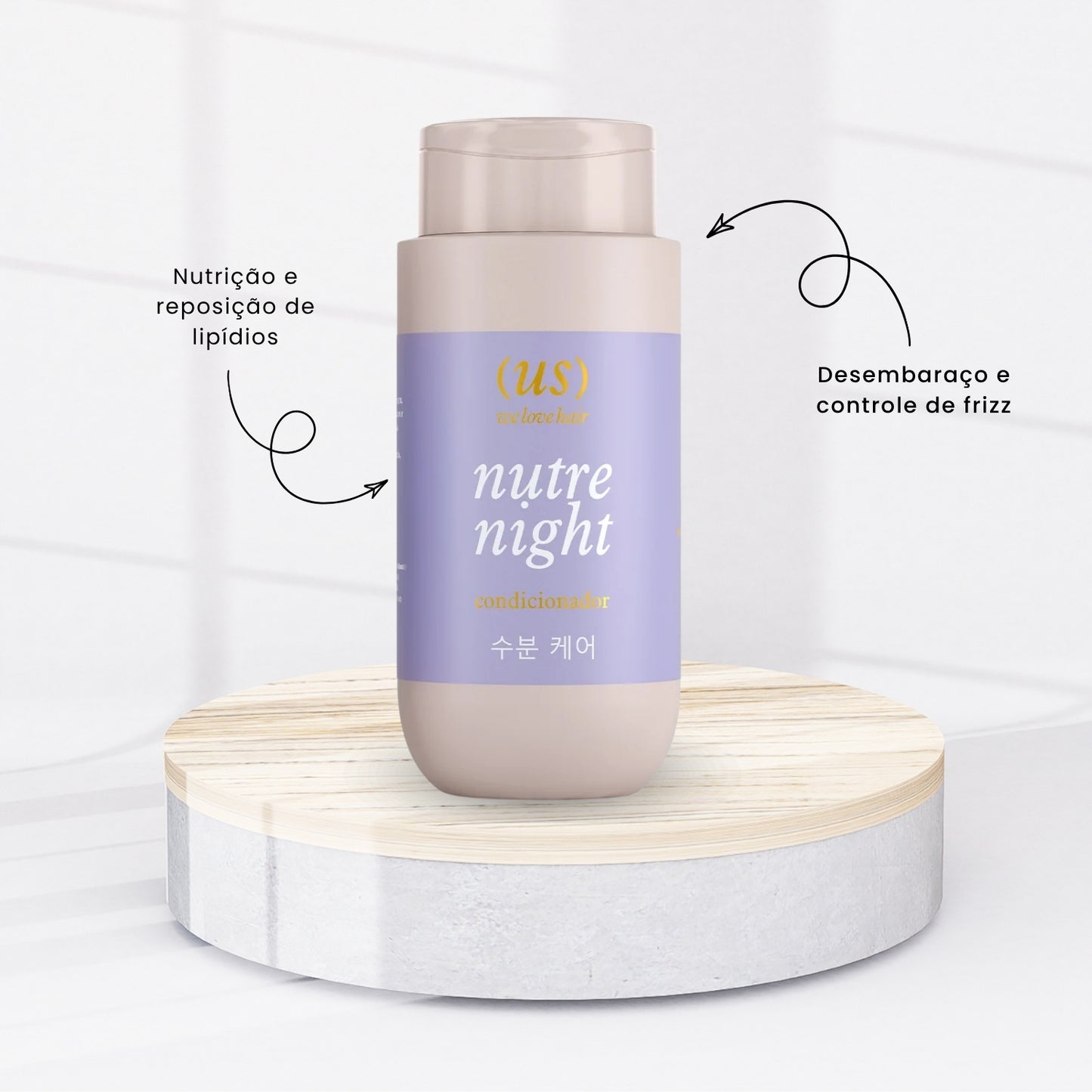 Kit Completo Madamelis We Love Hair Nutre Night Nutrição