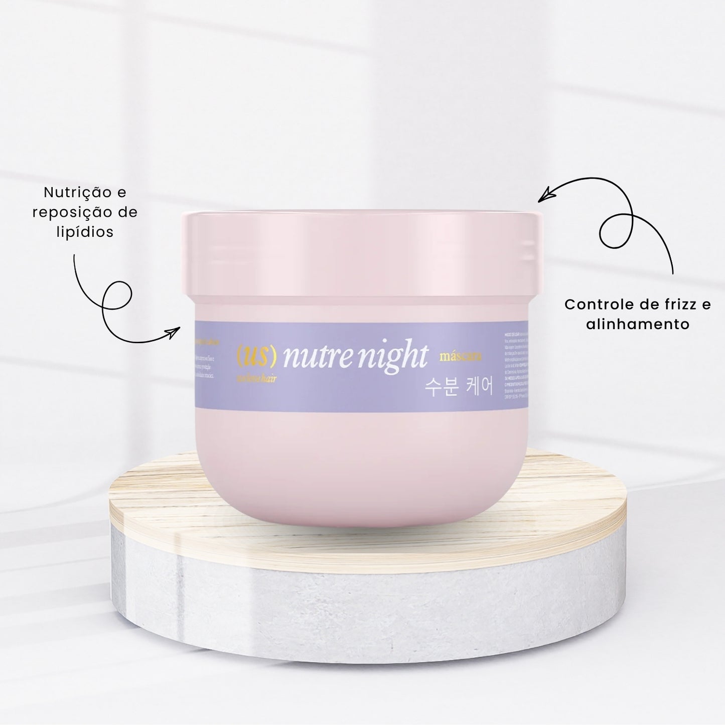 Kit Completo Madamelis We Love Hair Nutre Night Nutrição