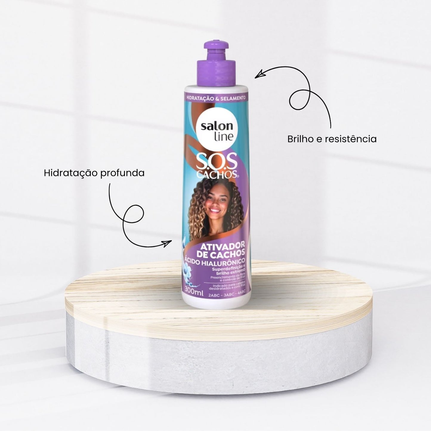 Ativador Capilar Salon Line SOS com Ácido Hialurônico 300 ml