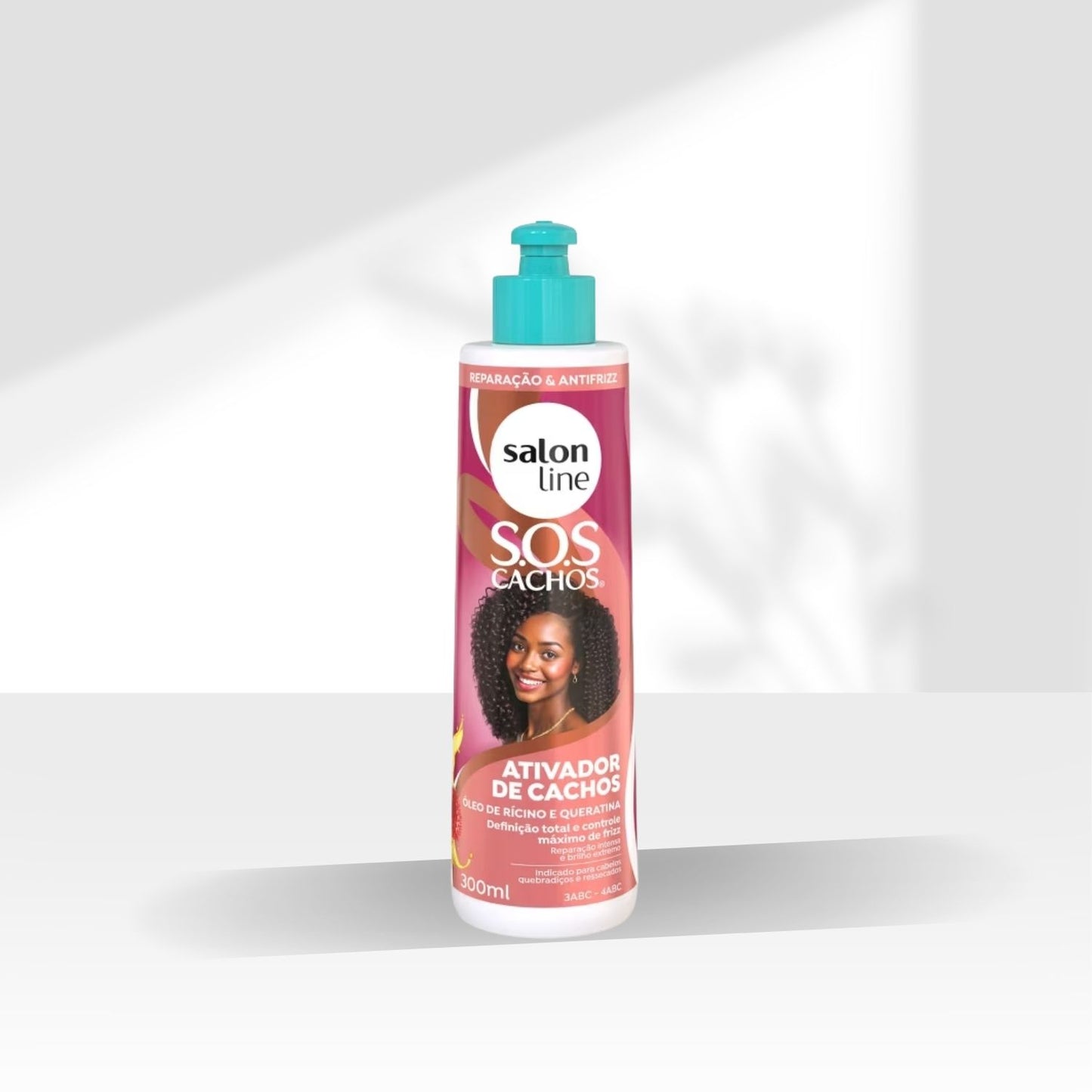 Ativador Capilar Salon Line SOS Óleo de Rícino e Queratina 300 ml
