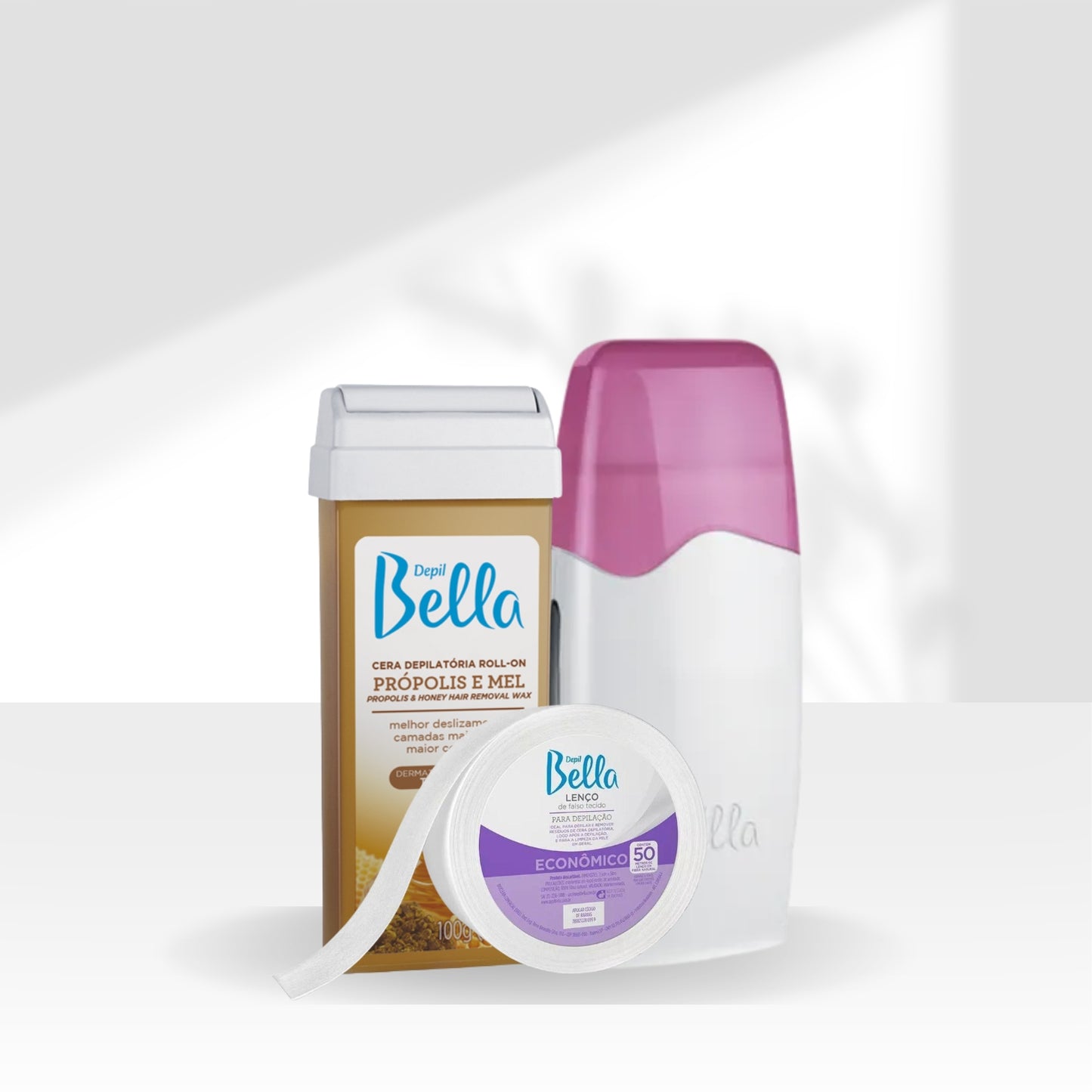 Kit Depil Bella Roll On Basico Depilacao Completo