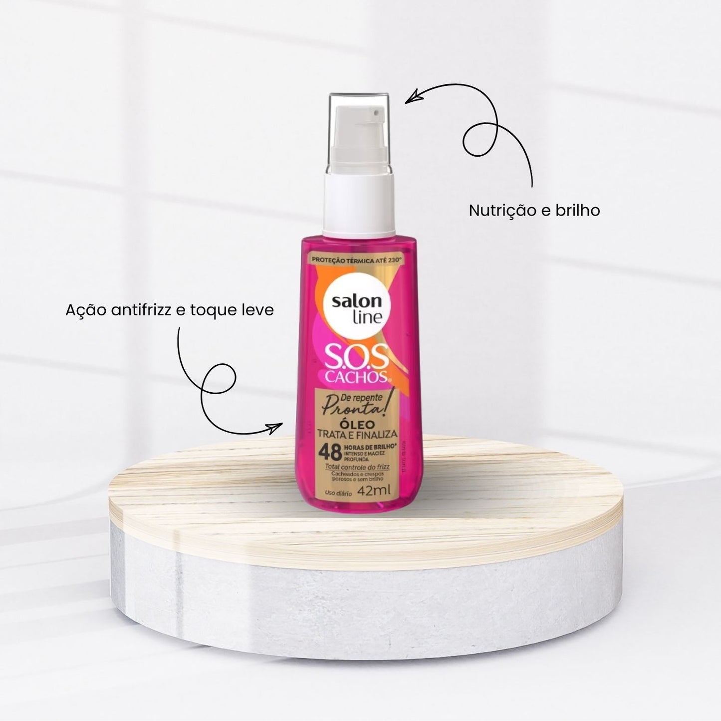 Óleo Capilar Salon Line SOS De Repente Pronta 42 ml