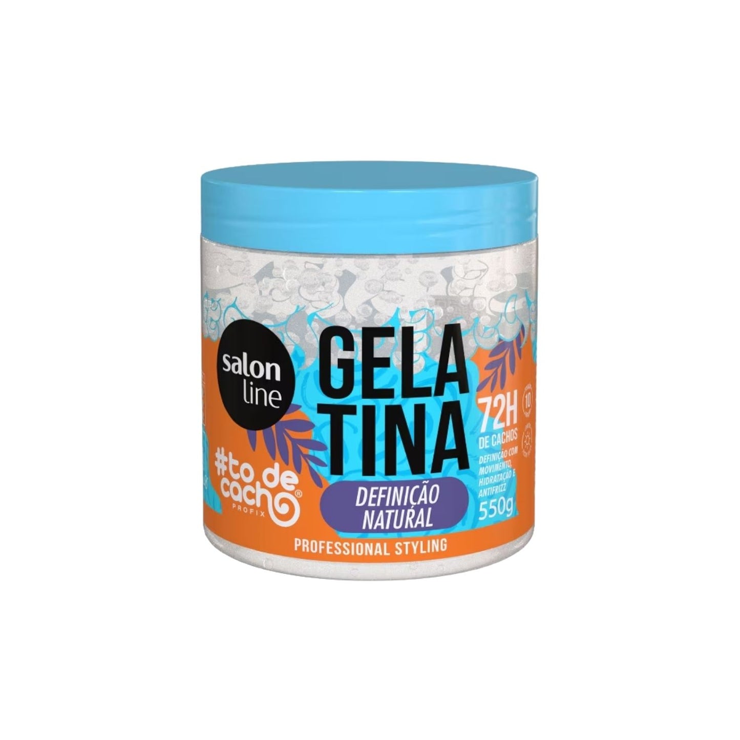 Gelatina Capilar Salon Line #TodeCacho Definição Natural 550 g