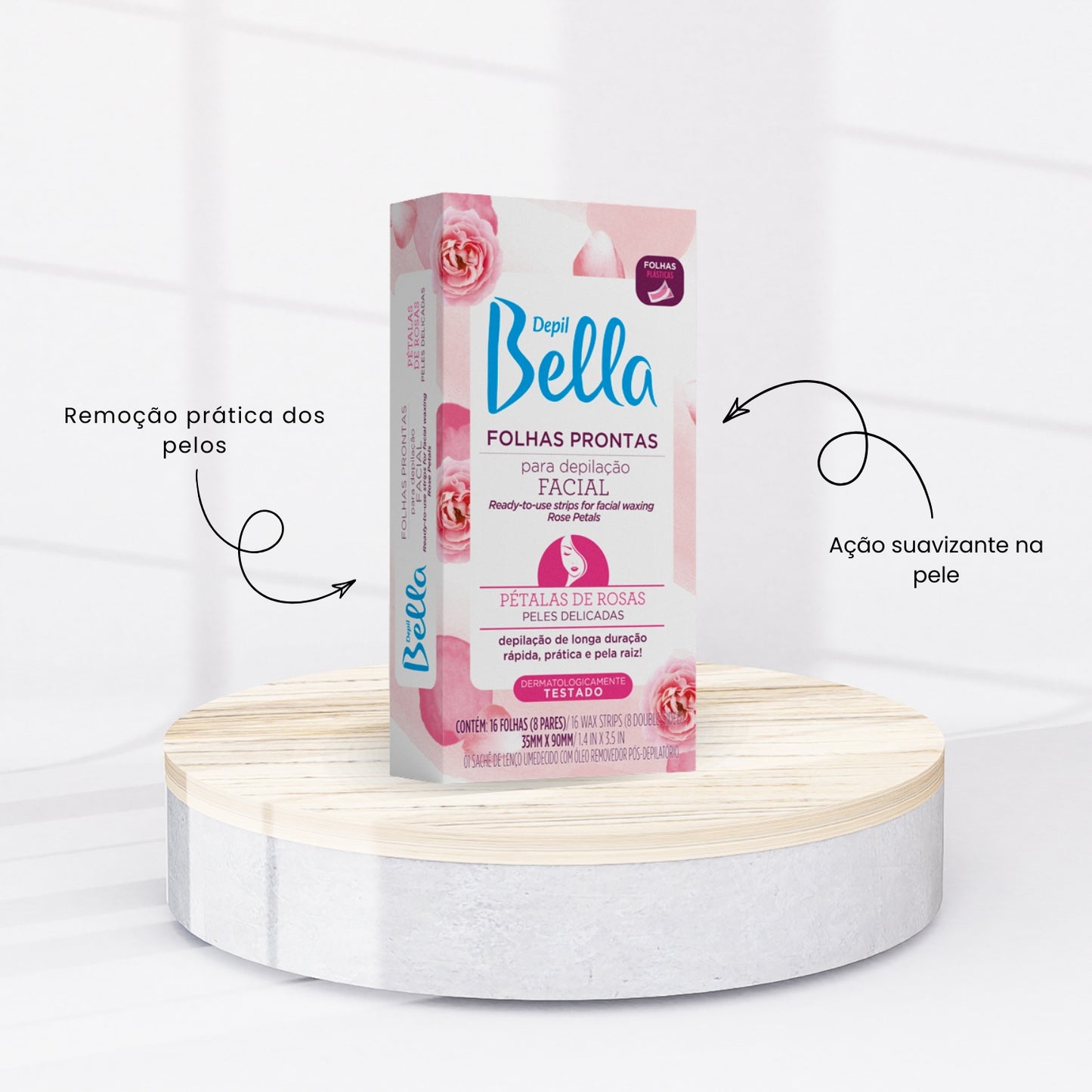 Kit Depil Bella Pos Depilação Hidratante e Calmante