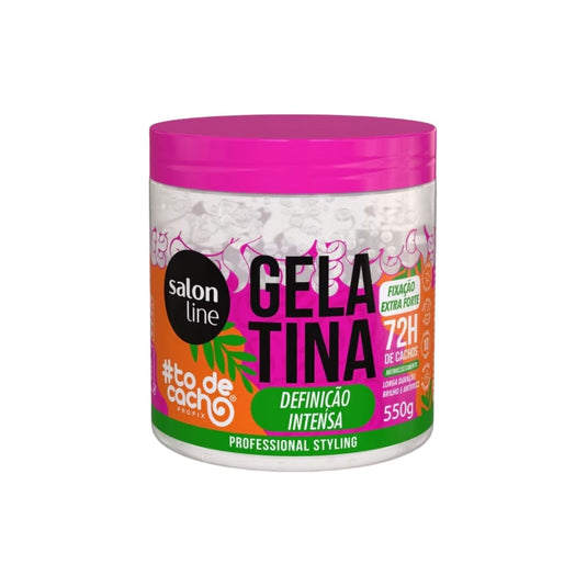 Gelatina Capilar Salon Line #TodeCacho Definição Intensa 550 g