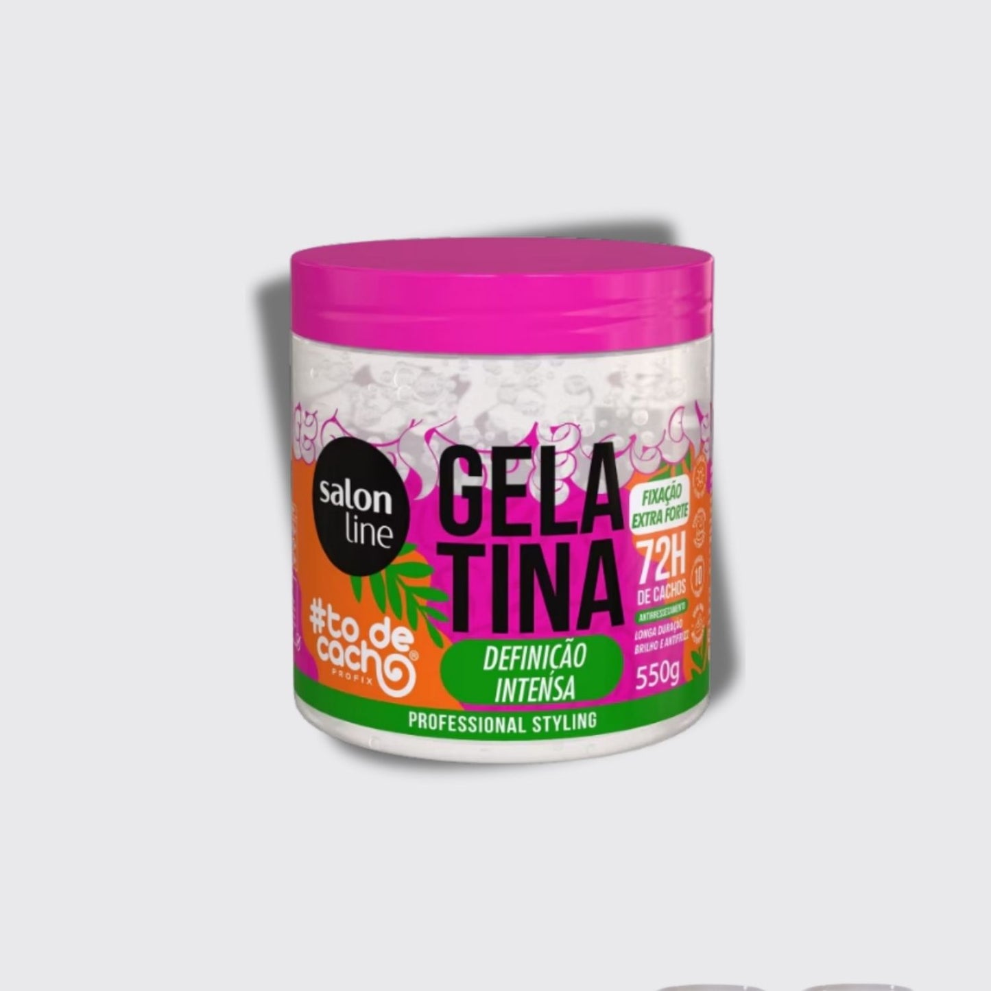 Gelatina Capilar Salon Line #TodeCacho Definição Intensa 550 g