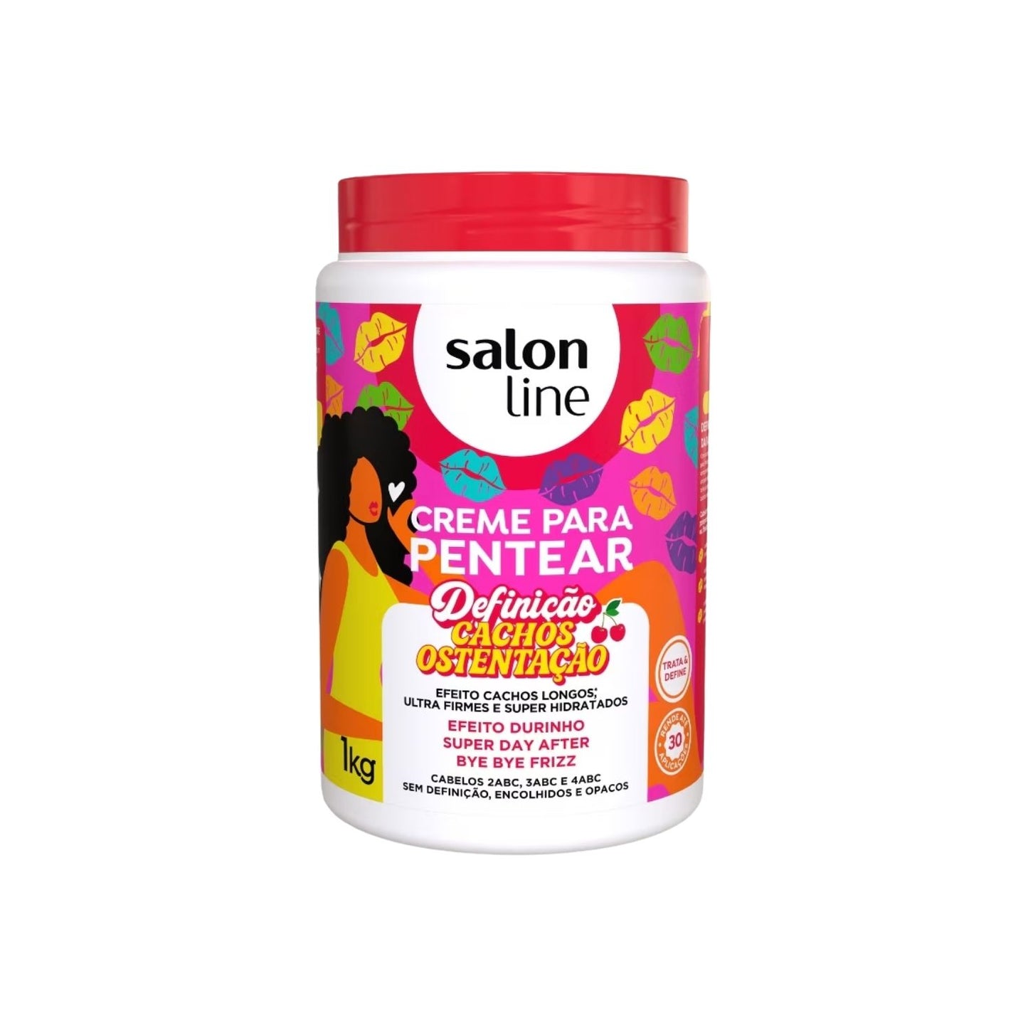 Creme para Pentear Salon Line Cachos Ostentação 1 kg